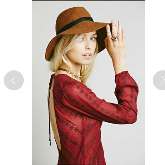 Rare!! Vintage Free People "Sandcastles in the Sky” Maxi embroidered dress (XS) - Picture 3 of 16